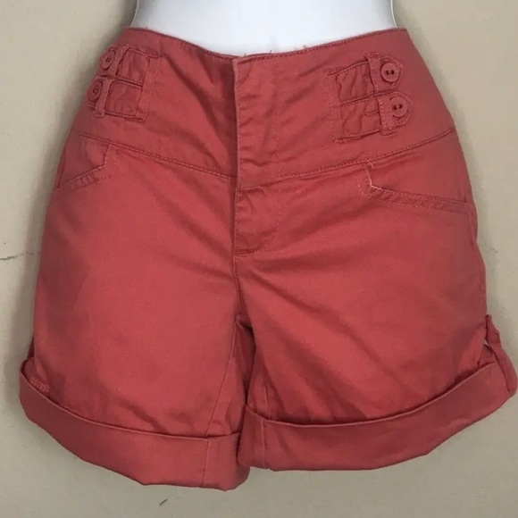 Copper Key Women's Shorts Hot Pink Size 5 - Picture 1 of 10